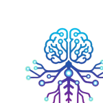 Cerveau stylisé avec des connexions